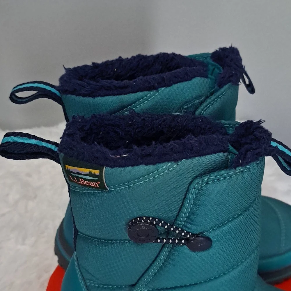 L.L. Bean Teal Winter Boots Kids Size 13